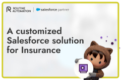  A customized Salesforce solution for Insurance